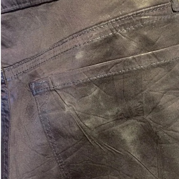 JBrand Signature Super Skinny 5-pocket leather-look Women's Purple Jeans Size 29 - Picture 6 of 13